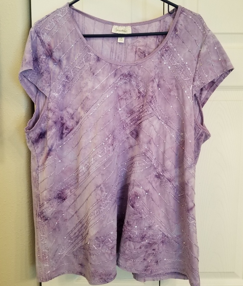 Sparkling purple top